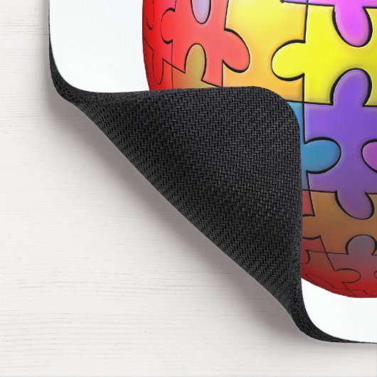 3D Puzzle Apple Muismat (Hoek)