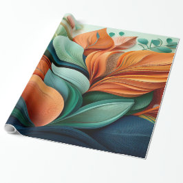 3D Quilled Bloem Luxe Inpakpapier