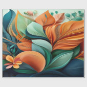 3D Quilled Bloem Luxe Inpakpapier (Vlak)