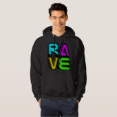 3D Rave Hoodie (Voorkant volledig)