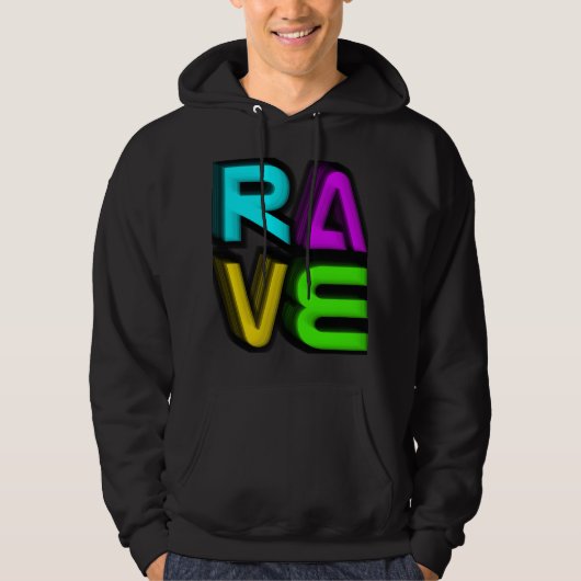 3D Rave Hoodie (Voorkant)