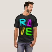 3D RAVE T-SHIRT (Voorkant volledig)