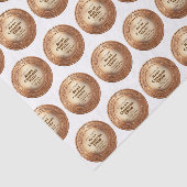 3D realistische bronzen medaille aangepaste bewerk Tissuepapier (Detail)