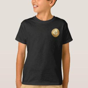 3D Realistische Gouden Medaille Aanpasbare Ondersc T-shirt