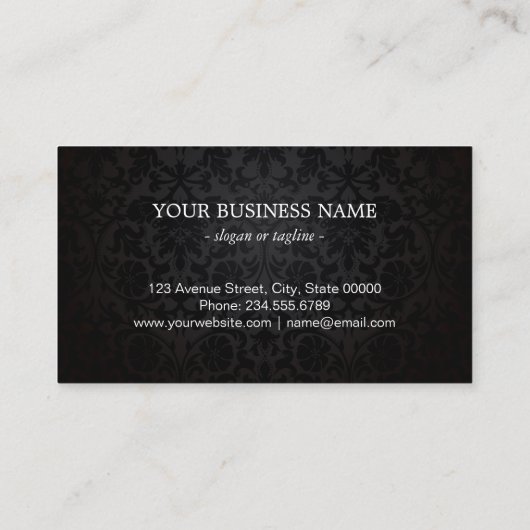 3D Red Lips Make-up Salon Loyalty Punch Kaart (Achterkant)