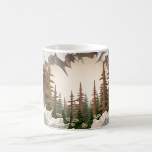 3D Redwood Forest Koffiemok