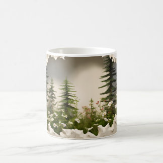 3D Redwood Forest Mok Wrap Sublimatie