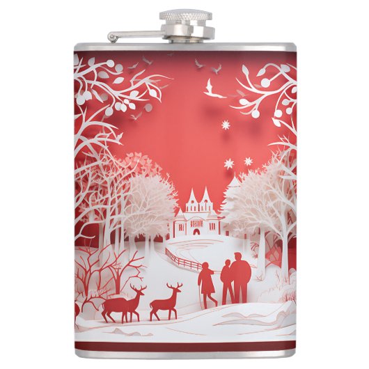 3D Reinders en mensen in het dorp Heupfles (Voorkant)