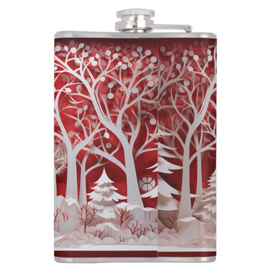 3D Reinders en mensen in het dorp Heupfles (Achterkant)