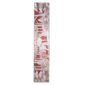 3D Reinders en mensen in het dorp Medium Tafelloper (Voorkant)