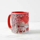 3D Reinders en mensen in het dorp Mok (Voorkant links)