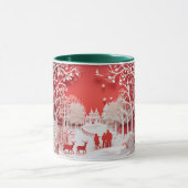 3D Reinders en mensen in het dorp Mok (Midden)