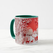 3D Reinders en mensen in het dorp Mok (Voorkant links)