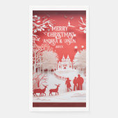 3D Reinders en mensen in het dorp Servet (Voorkant)