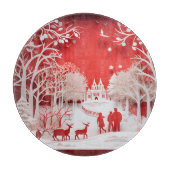 3D Reinders en mensen in het dorp Snijplank (Voorkant)