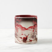 3D Reinders in de winter Mok (Midden)