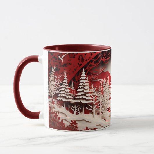 3D Reinders in de winter Mok (Links)