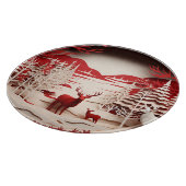 3D Reinders in de winter Snijplank (Hoek)