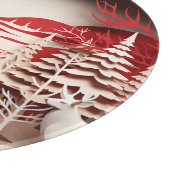 3D Reinders in de winter Snijplank (Hoek)