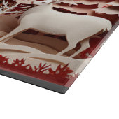 3D Reinders in de winter Snijplank (Hoek)