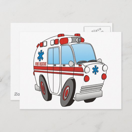 3D Rescue Briefkaart (Voorkant / Achterkant)