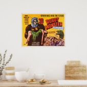 3D ROBOT MONSTER FILM POSTER (Keuken)