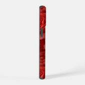 3D rode rozen naadloos patroon iPhone 15 Case (Rechterkant)