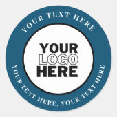 3D RONDE STICKER (Voorkant)