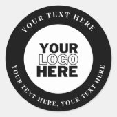 3D RONDE STICKER (Voorkant)