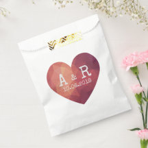 3d rood stel monogram huwelijksdatum