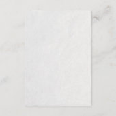 3D Roses Wildflowers White Informatiekaartje (Achterkant)