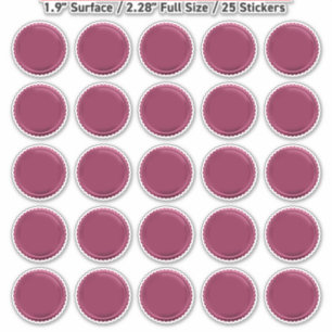 3D Roze Folie Stempel Starburst Excellentie Award Sticker