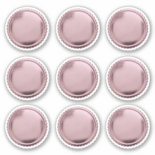 3D Roze Folie Stempel Sterrenstelsel Excellentie A Sticker