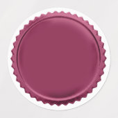 3D Roze Folie Stempel Steruitbarsting Excellentie Labels (Design 1)