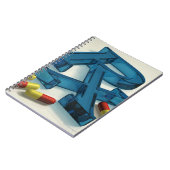 3D RX-symbool met capsules Notitieboek (Linkerzijde)