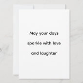 3D Santa Claus Christmas Greeting Card – Festive H (Achterkant)