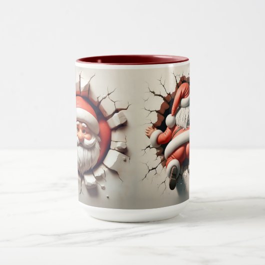 3D Santa Mok (Midden)