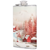 3D Scandinavisch winterlandschap Heupfles (Links)