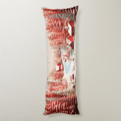 3D Scandinavisch winterlandschap Lichaamskussen (Achterkant (Verticaal))