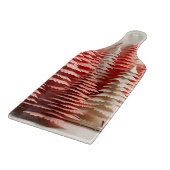 3D Scandinavisch winterlandschap Snijplank (Hoek)