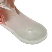 3D Scandinavisch winterlandschap Snijplank (Hoek)