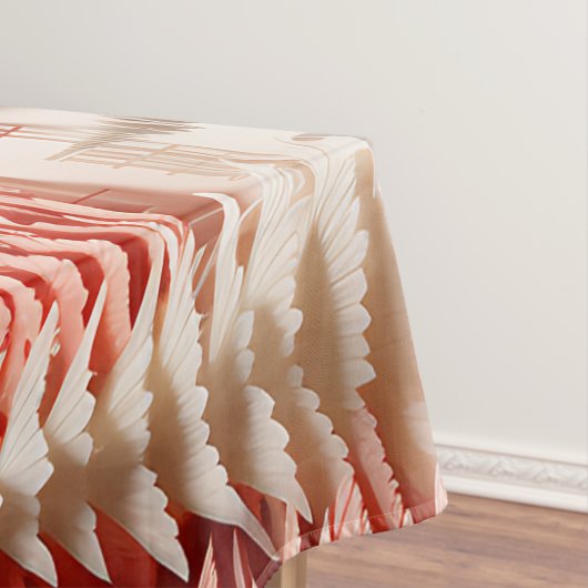 3D Scandinavisch winterlandschap Tafelkleed (Voorbeeld)