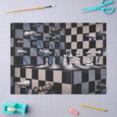 3D-schaakpapier Tissuepapier (Craft)