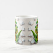 3D schattige dinosaurus mok wrap, 3D ontwerp mok w (Center)