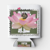 3D Schattige eekhoorn met omhulling op ventilator Blikjeskoeler (Achterkant)