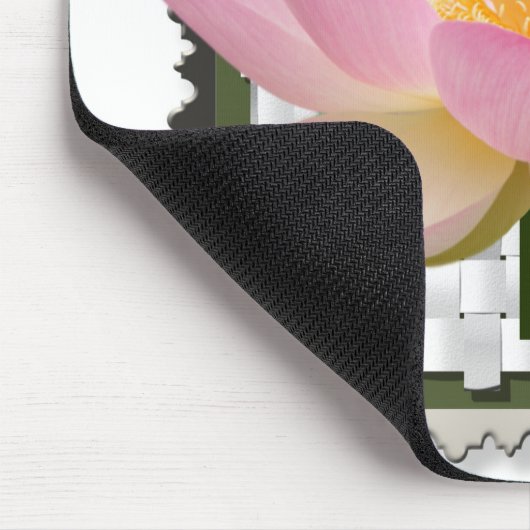 3D Schattige eekhoorn met omhulling op ventilator Muismat (Hoek)