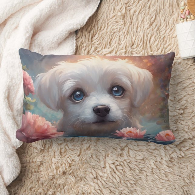 3D Schattige Puppy - Kussen (Deken)