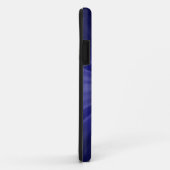 3D Schedel - Engel van de Dood met Blauwe Halo Case-Mate iPhone Case (Achterkant/rechts)