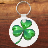 3D Shamrock Sleutelhanger (Voorkant)