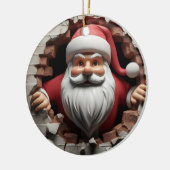 3d Sinterklaas Keramisch Ornament (Links)